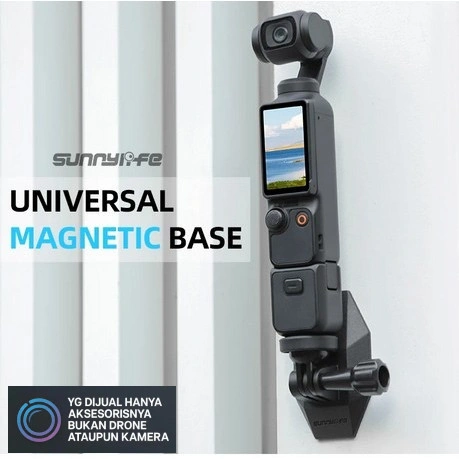 Sunnylife Magnetic Base Camera Action 4 Mount Pocket 3 Insta360 X5 / X4 GO 3