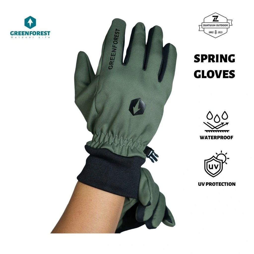 Greenforest Sarung Tangan Gunung Waterproof Softshell / Sarung Tangan Motor