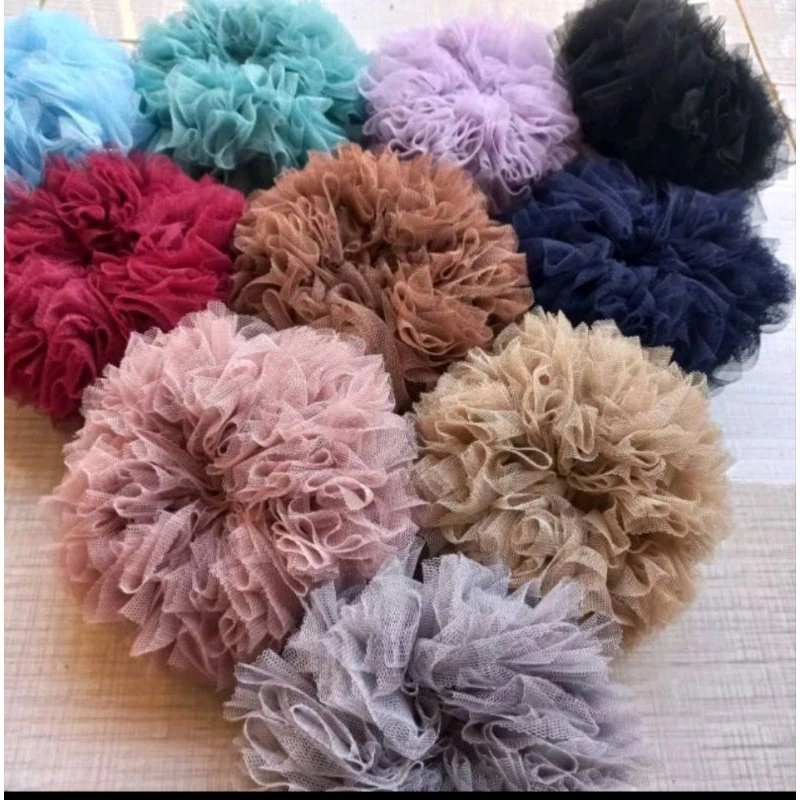 CEPOL TILE JUMBO | SCRUNCHIE TILLE JUMBO PREMIUM | CEPOL HIJAB ANTI PUSING