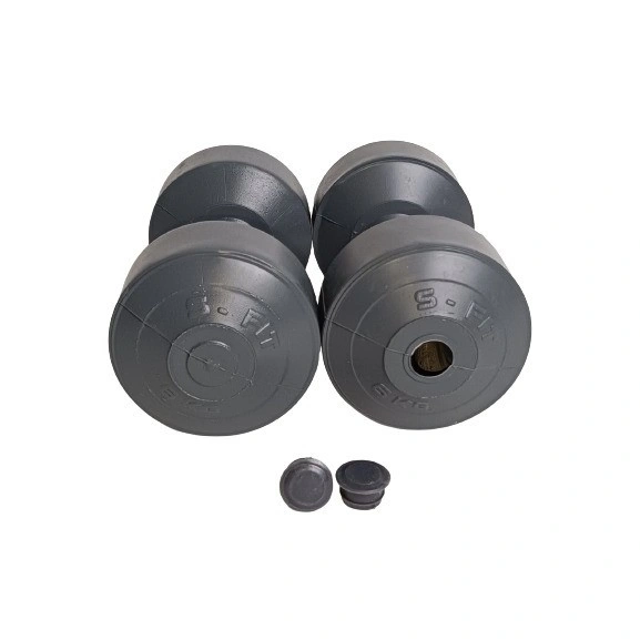 Sportivo Simplyfit COVER Dumbbell Barbel 6KG Profesional Premium Untuk Fitness Gym + Tutup Gratis TANPA ISI