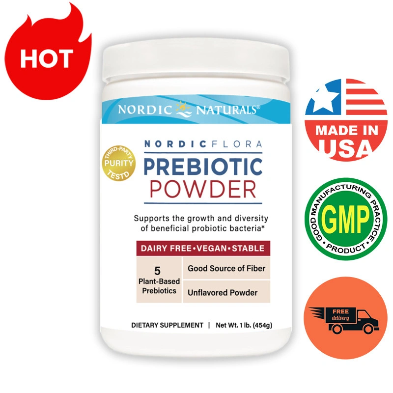 Nordic Flora Bubuk Prebiotik Meningkatkan pencernaan, memperbaiki sembelit dan membantu penurunan berat badan