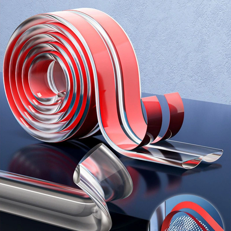  SIAP 5m*10mm Lis Bumper Strip Pinggiran Meja Pelindung Tepi Meja / Table Edge Protector / Pengaman Sudut Bayi Karet Silikon