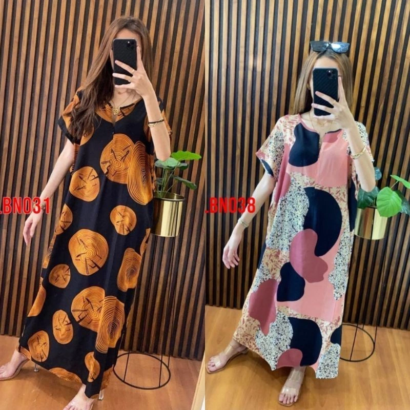 Baju Menyusui Panjang Bahan Rayon Halus