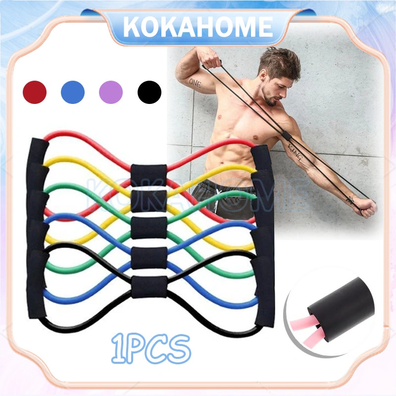 tali stretching rope olahraga /toning tube tali karet elastis/ stretch rope