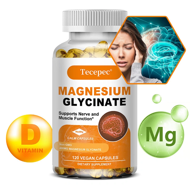 Tecepec Magnesium Glycinate, mengatasi stres dan kram kaki, mendukung kesehatan tidur, jantung, saraf dan otot