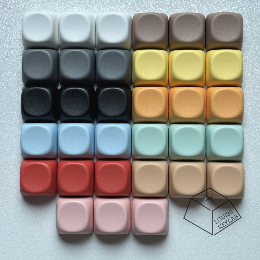 Keycap PBT MOA 9.65mm Polos Matte Tebal mechanical keyboard switch cherry MX outemu kailh gateron