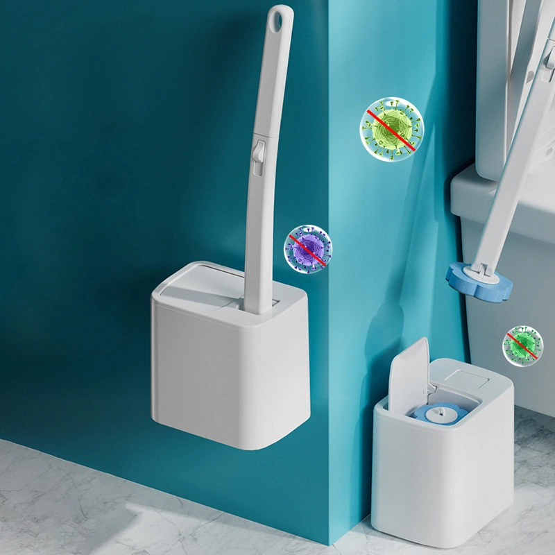 12PCS Pembersih Toilet Sekali Pakai / Spons Pembersih Toilet / Disposable Toilet Brush / Sikat Toilet Sponge Anti Lecet Alat Pembersih Kloset WC Dengan Spons
