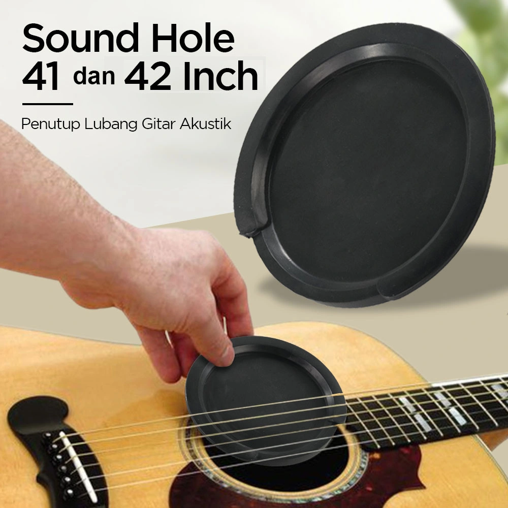 PENUTUP LUBANG GITAR AKUSTIK Yuker Sound Hole 41 & 42 Inch - Kualitas Terbaik