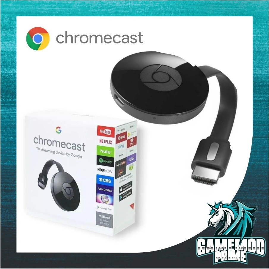 CHROMECAST TV STREAMING 4K STREAMING HDMI GOOGLE CHROME CAST WIRELESS DONGLE / ANYCAST TV