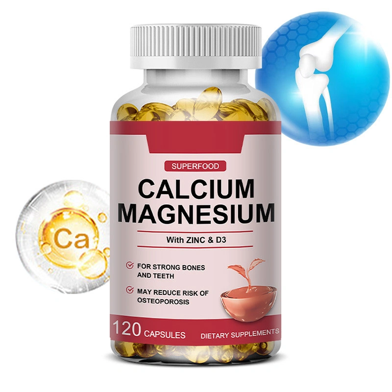 Kalsium 1000mg Magnesium 400mg Seng 25mg Vitamin D3 600IU Meningkatkan kesehatan tulang, otot dan sistem saraf 120 kapsul