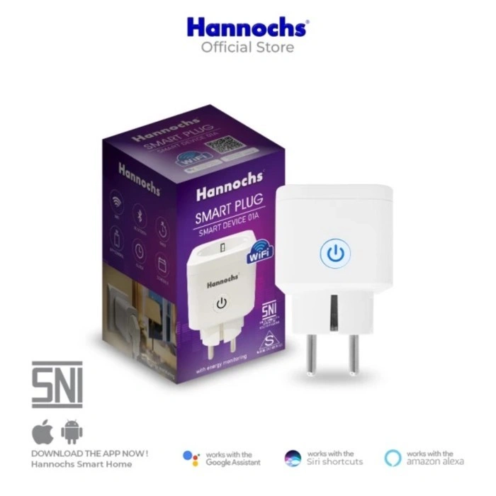 Hannochs Smart Device 01 / Colokan Wireless / Adaptor Smart Plug