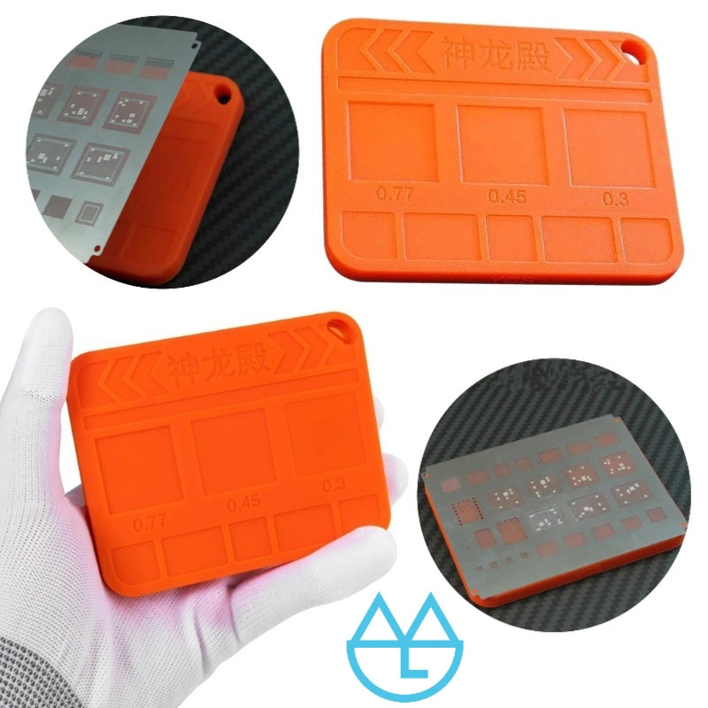 Alas Cetakan IC YCS Dragon Arc Pad 10*8cm Bantalan Isolasi Untuk Penyolderan CPU Ponsel IC