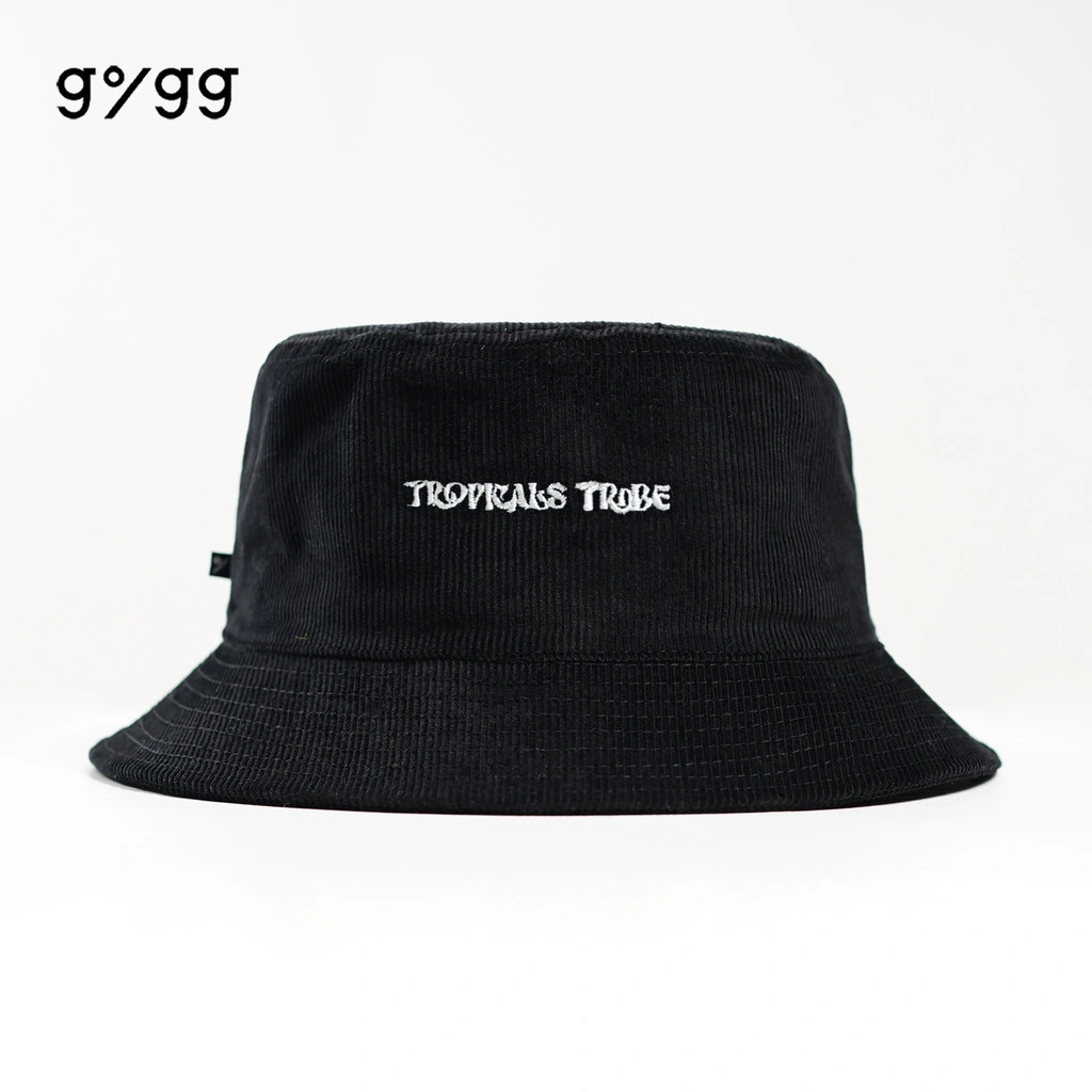 Gigg - Tropicalcry - Bucket Hat Corduroy Pria - Hat Premium Cowok - Topi Bucket Korduroy