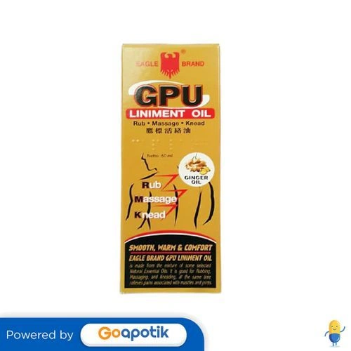 Cap Lang Gpu Minyak Urut Jahe 60 Ml