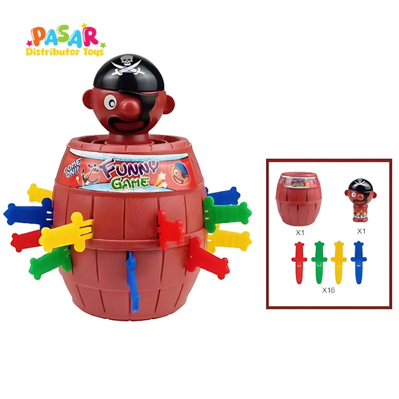 Jumping PIrate Game Pirates Roulette Family Game Jump Pirate Mainan Edukasi Anak Mainan Anak