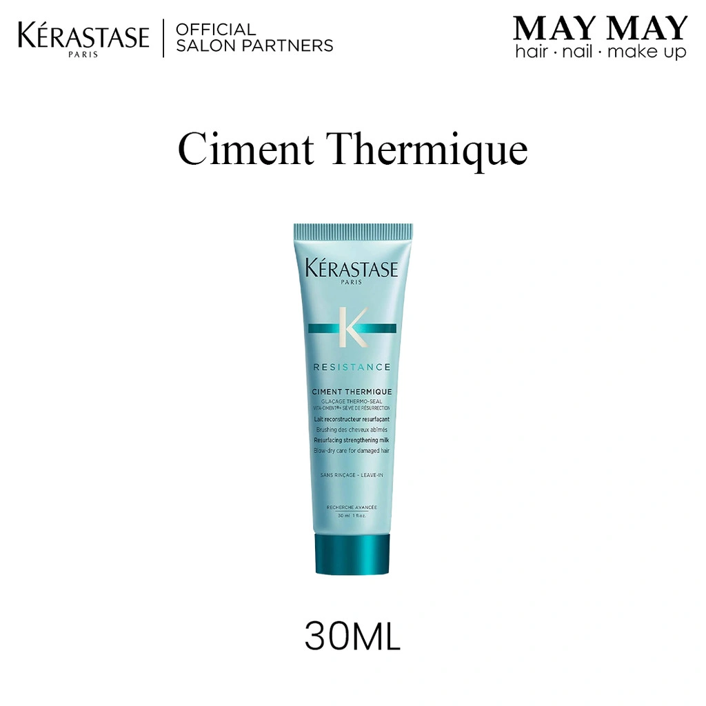 [GIFT] Kerastase Ciment Thermique 30ml - Heat Protectant Rambut Rusak/Rapuh