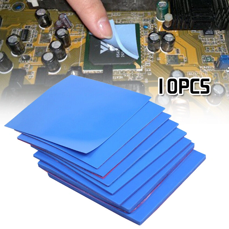 10Pcs Thermal Pad GPU CPU Heatsink Silicone Processor CPU SSD M2 GPU VGA RAM Pendingin Chip IC
