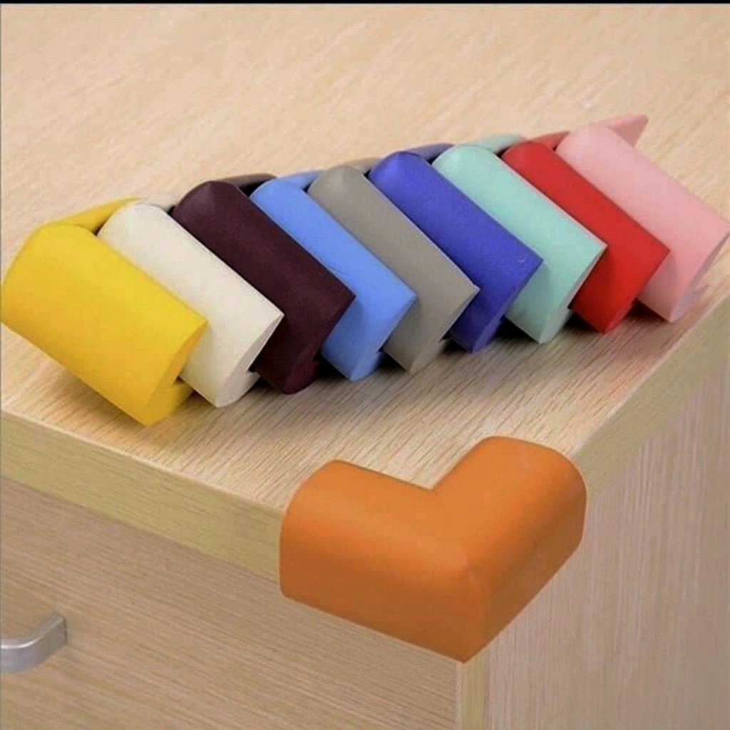 Pelindung Sudut Meja Siku Bantalan Pengaman Meja Baby Corner Protector Busa Eva Tebal