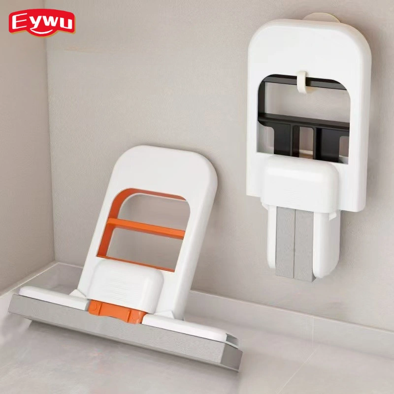 Eywu Mini Sponge Mop Portable, Alat Pel Multifungsi untuk Pembersih Kaca & Dapur