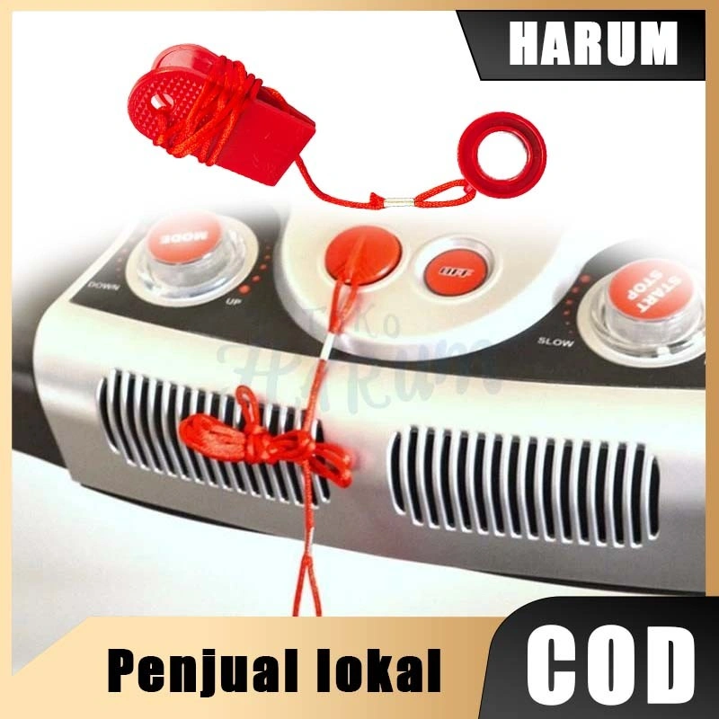 Universal Safety Key Treadmill / Kunci Treadmill Magnet / Kunci Treadmill Magnetik Untuk Fitness