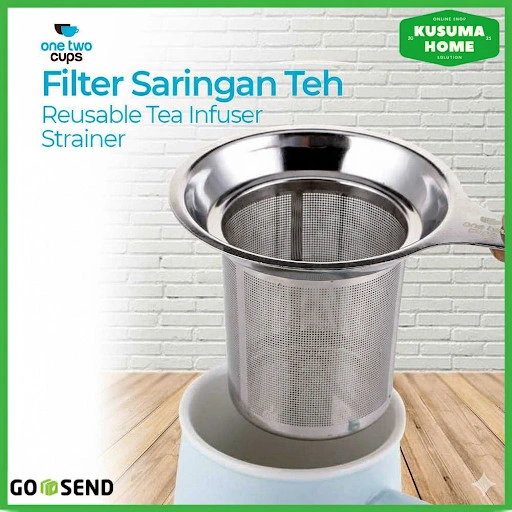 Saringan Teh Kopi Rempah Bumbu Infuser Filter Gelas Cangkir Tea Strainer