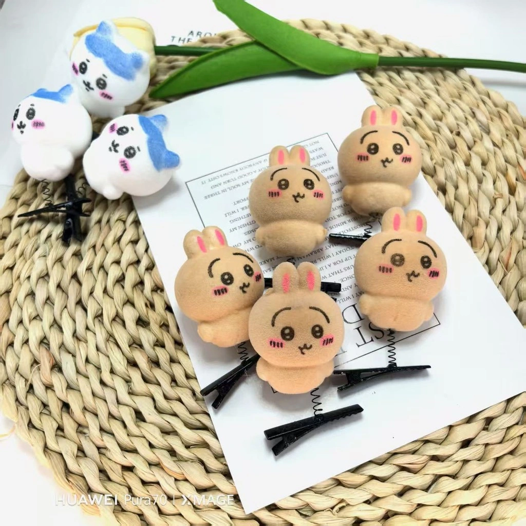 ​Aksesori Rambut Karakter Hamster 3D - Jepit Pegas untuk Anak & Remaja​