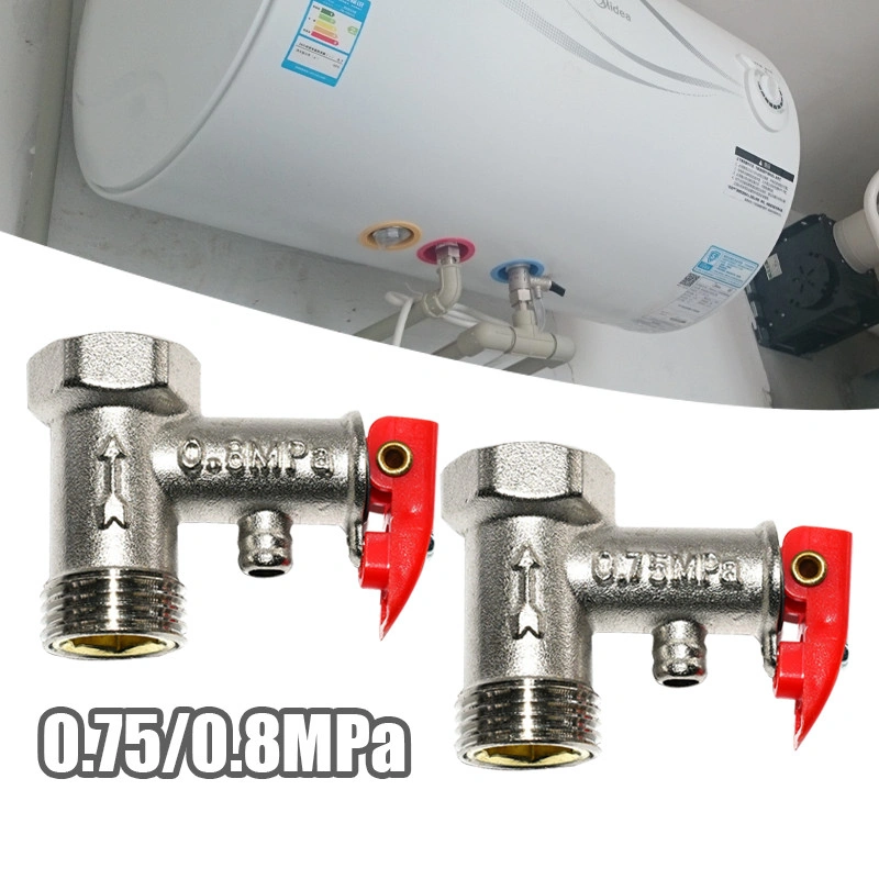 Klep Pengaman Mesin Pemanas Air - Safety Valve Water Heater Katup Kran Pengaman | COD