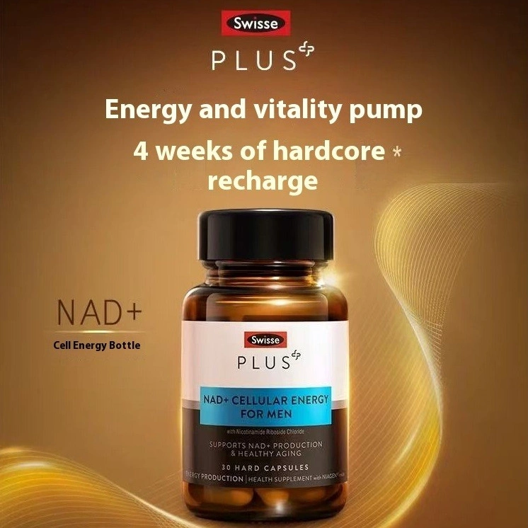 Swisse PLUS+ NAD+ untuk Pria – solusi cerdas untuk energi seluler, vitalitas, dan dukungan penuaan sehat setiap hari!