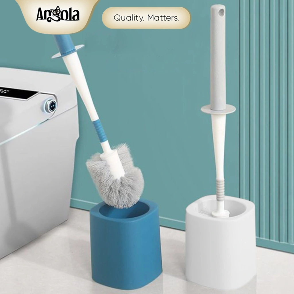[SPESIAL] ANGOLA Sikat WC Toilet Lengkung D67 Toilet Brush Alat Pembersih Kamar Mandi