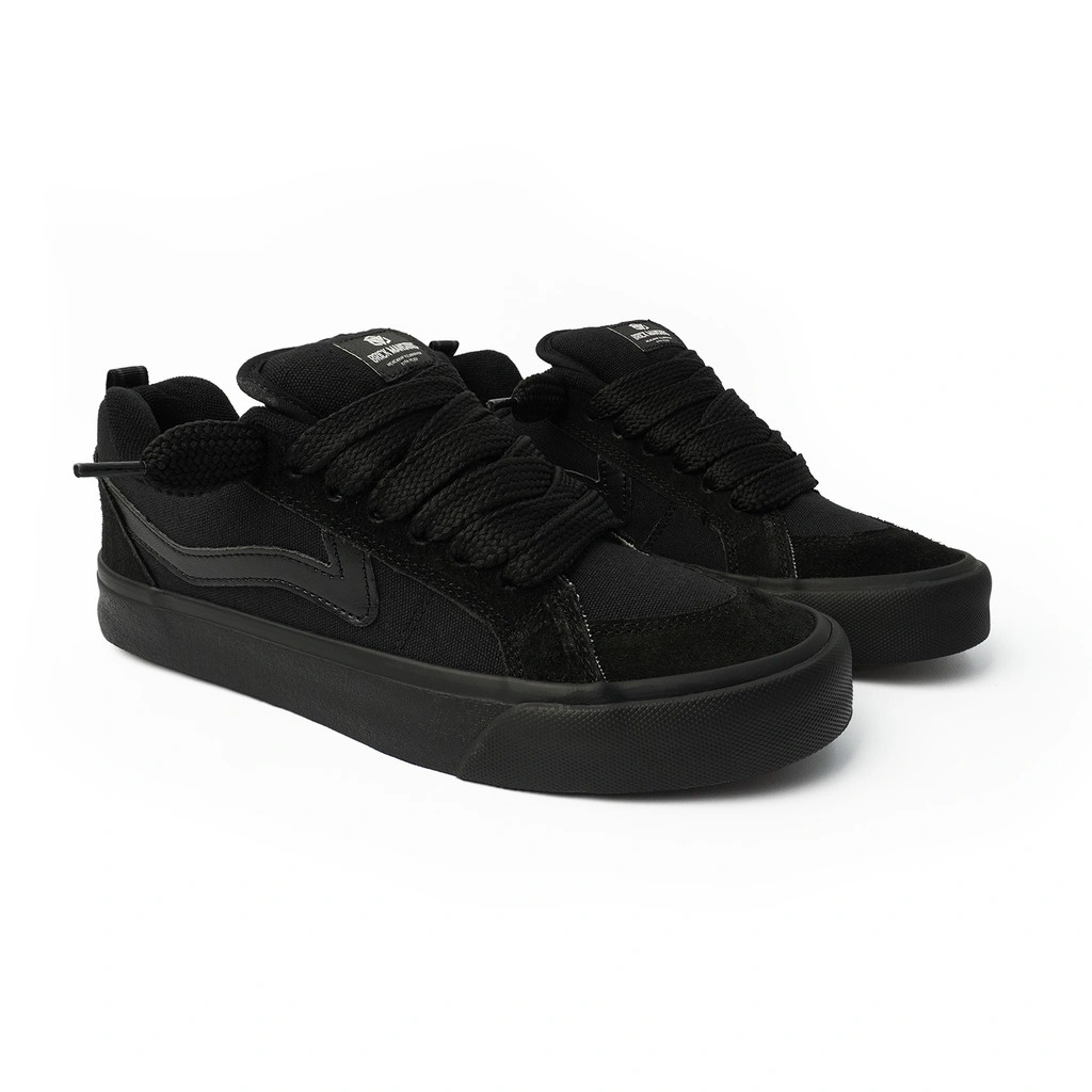 Brick Mansions - Tomahawk Full Black Sepatu Sneakers Casual Sekolah Pria Wanita