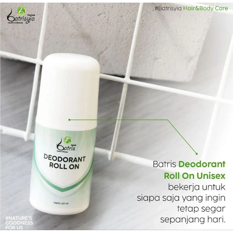 Batris Deodorant Roll On with VCO 60ml