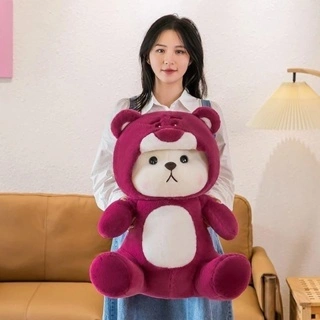 Boneka Teddy BEAR Cosplay guling Lotso Bantal LOTSO Maenan Anak mewah