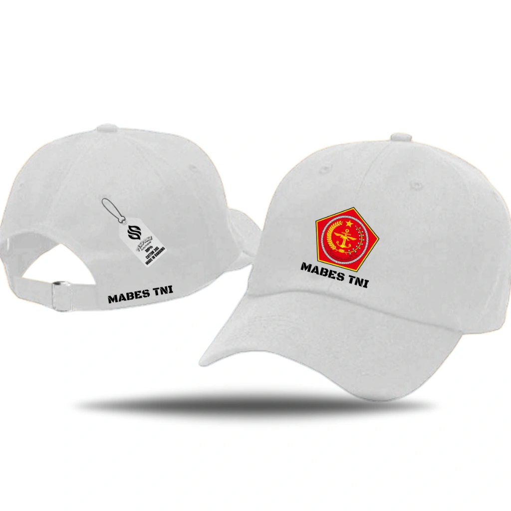 Topi Baseball LAMBANG MABES TNI keren BERKUALITAS !!! Topi Basebal Pria Wanita MABES TNI COD