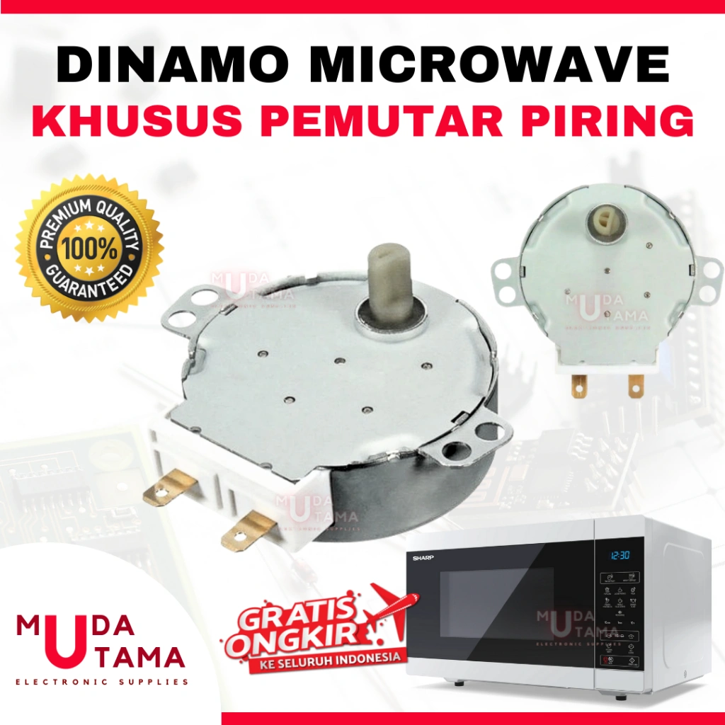DINAMO PEMUTAR PIRING MICROWAVE SEMUA MERK | PUTARAN PIRING MICROWAVE | MOTOR PEMUTAR PIRING MICROWAVE | DINAMO MICROWAVE | MOTOR MICROWAVE | SYNCHRONOUS MOTOR MICROWAVE