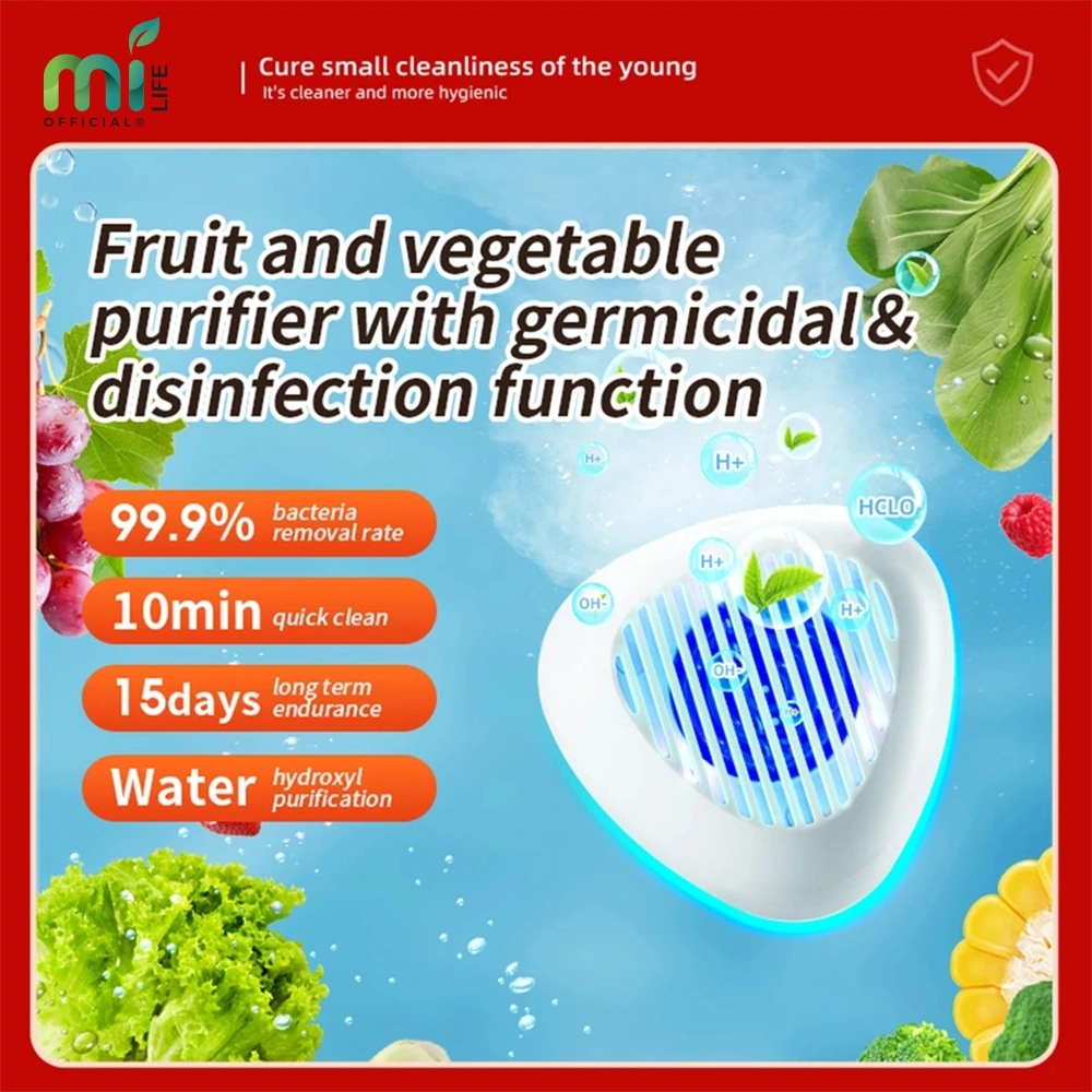 MILIFE Food Vegetable Cleaner Purifier Sterilization Pesticide Removal