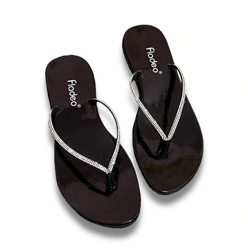 Promo Ramadhan Sandal fladeo Wanita Kekinian 2024 Sandal Wanita Wedges Slop Cumi Model Korean Style Terbaru