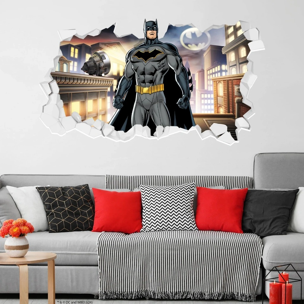 Pusat Wallsticker - Stiker Dinding  Batman Vinyl / Wall Sticker Karakter Dekorasi Kamar Anak