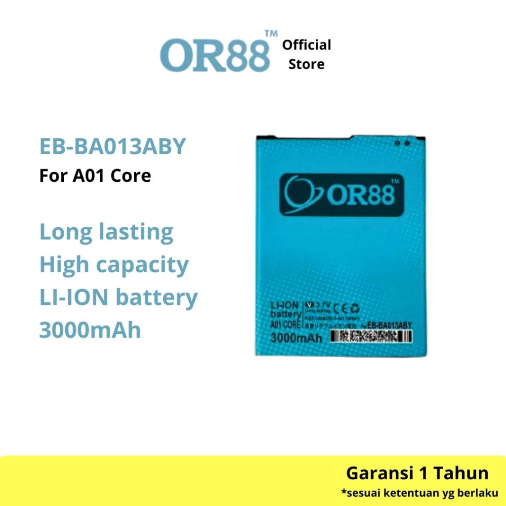 OR88 baterai batre battery double power samsung A01 core /  A013 /  EB-BA013ABY