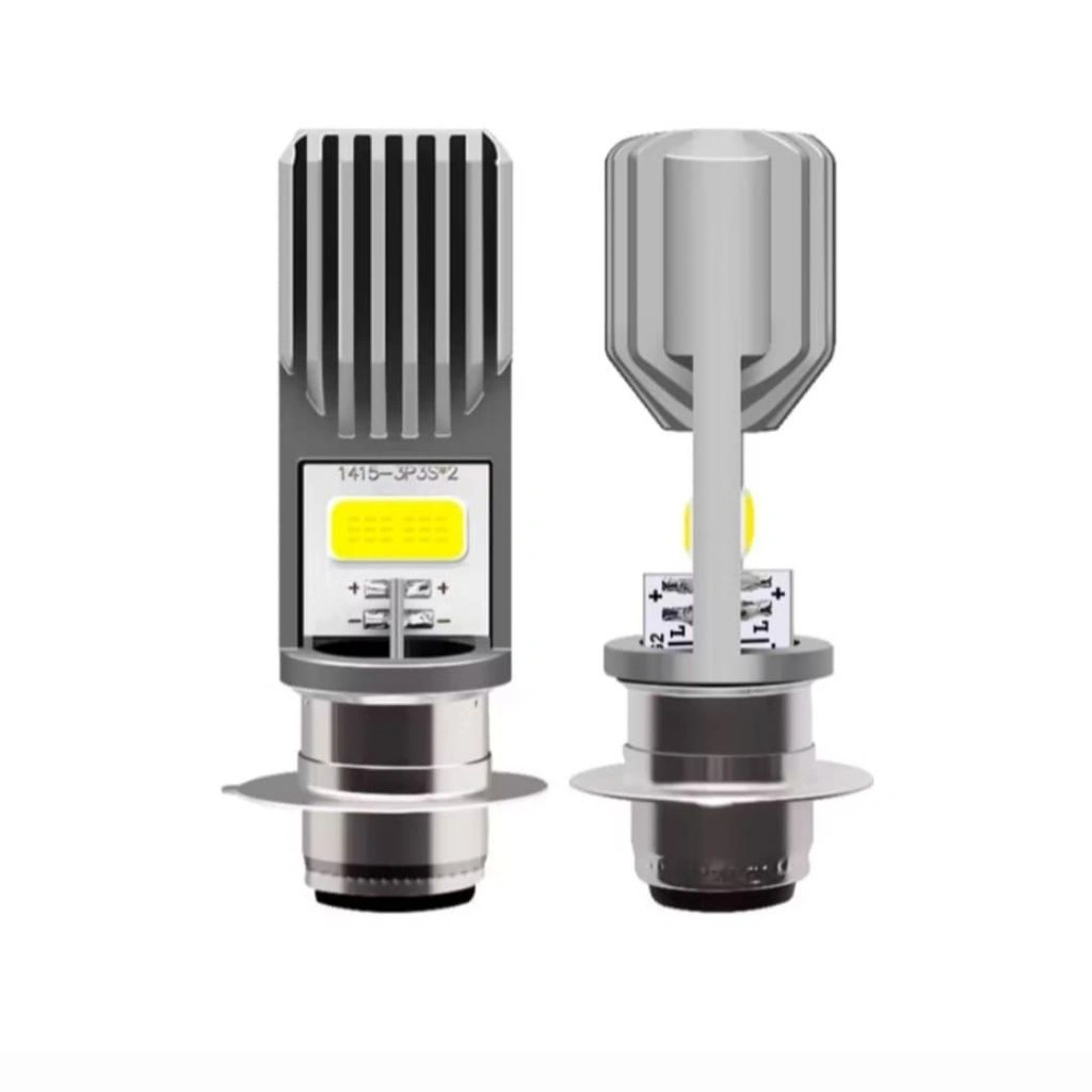 Lampu depan motor H6 Led 2 mata super terang ACDC Bebek dan matic segala jenis motor promo discount