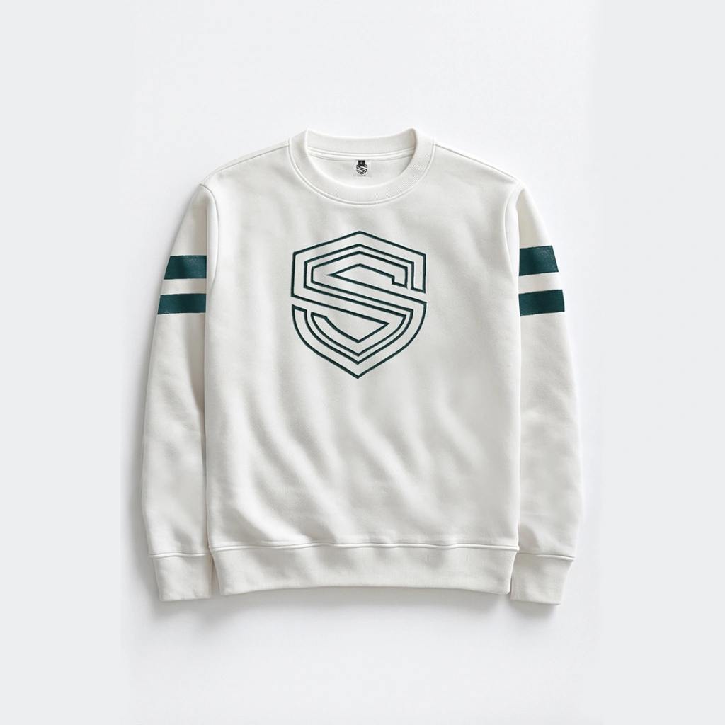 Someone Sweater Crewneck Embordir Logo S BW