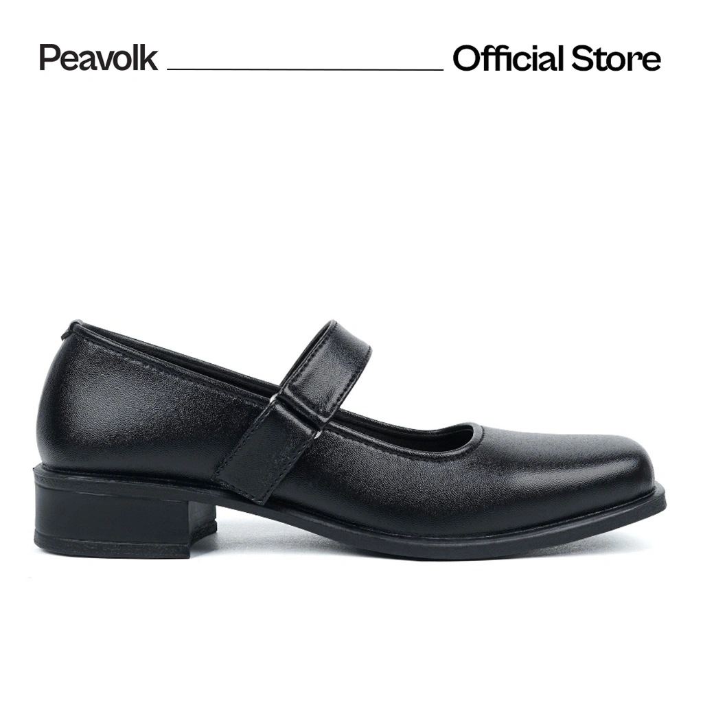 Peavolk - Sepatu Paskibra Pantofel Wanita Kasual Formal Sepatu Kerja Wanita Anti Slip