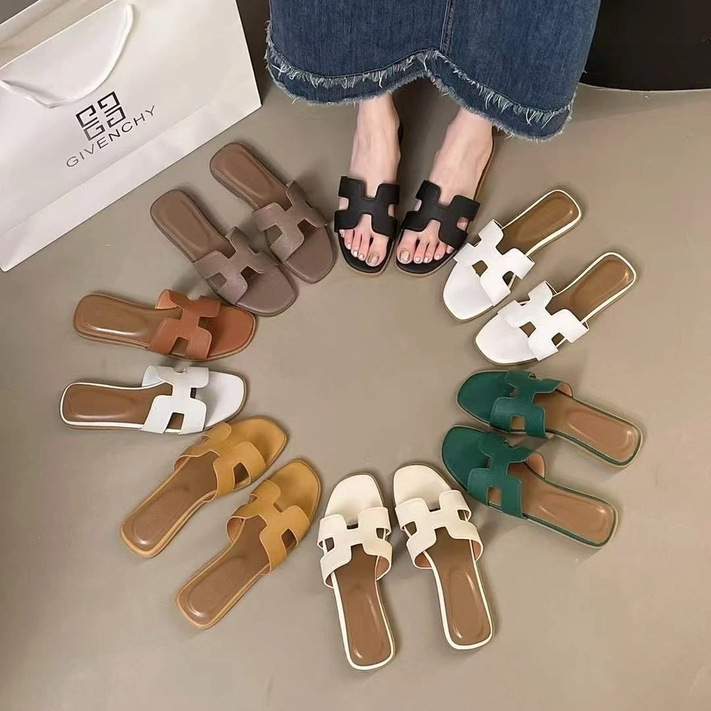 CF R666 Sandal Slip On Wanita Fashion Shoes Casual With Box Bisa Cod