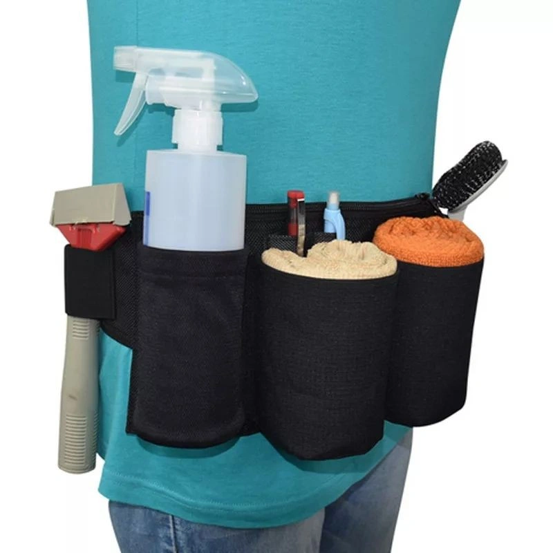 Tas Pinggang Petugas Kebersihan / Tas Cleaning Service - hitam