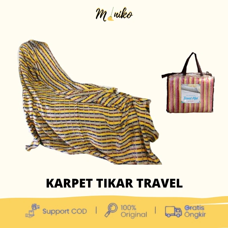 Karpet Tikar Tenun Travel Mat - MINIKO