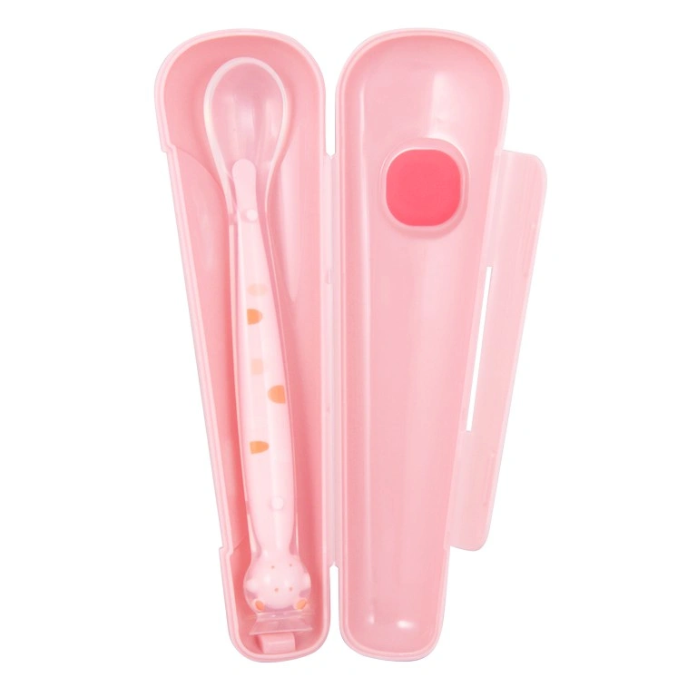Babyqlo Silicone Baby Spoon / Sendok Makan Anak BQ SP8002
