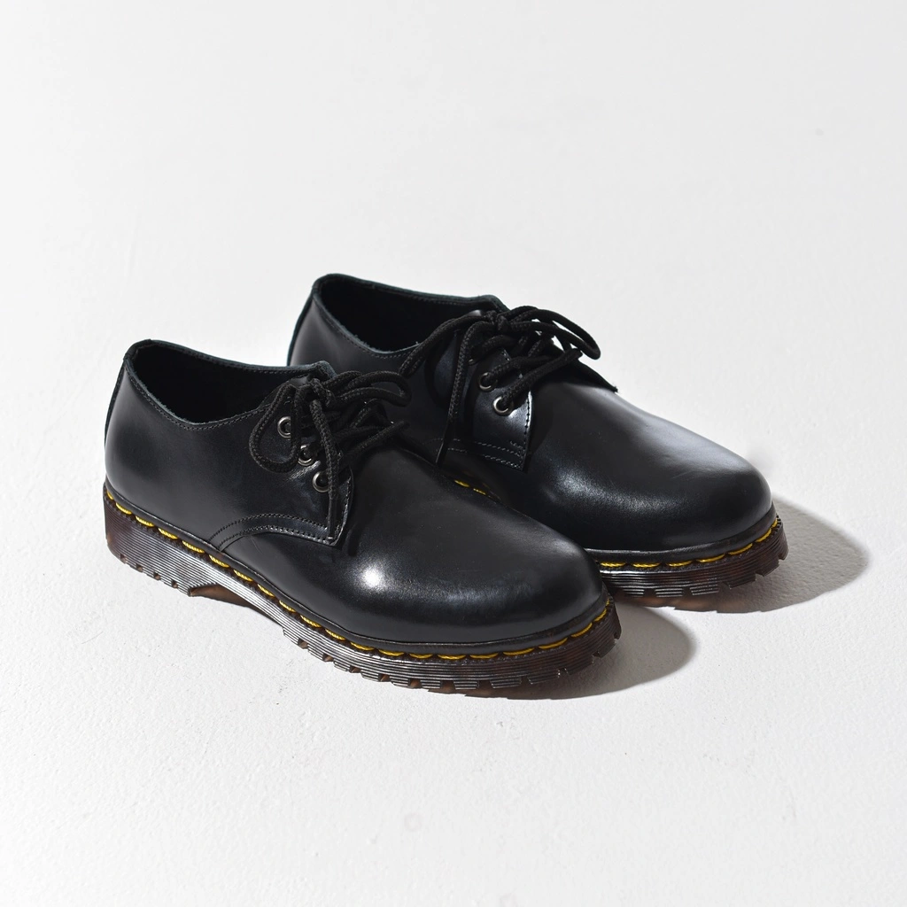 Floody Blue I Sepatu Kulit Oxford Wanita I Boogie Oxford Woman