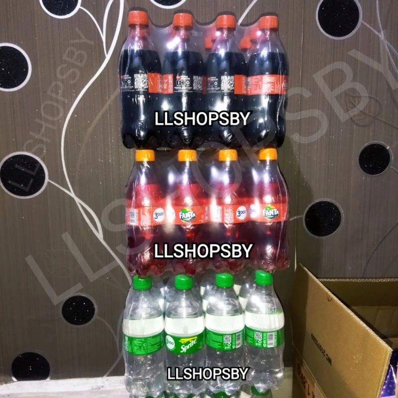 coca cola fanta merah sprite fanta soda putih 250ml 1 dus 1 karton isi 12 botol soft drink minuman soda