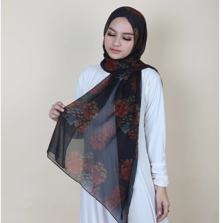 MOBASA OFFICIAL PROMO Hijab Kerudung Chiffon Scarf/Pasmina By Mobasa Shop sovenir