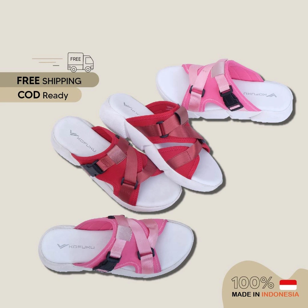 Kofuku - [Premium Lokal Brand] - Hana Women - Sendal Wanita