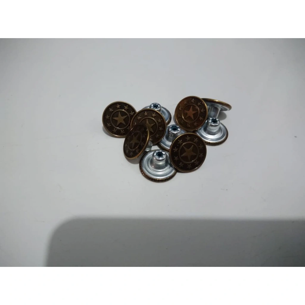 Kancing celana jeans isi 10 pcs